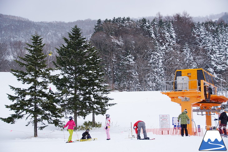 カムイスキーリンクス　-11℃。冬空からの素敵なクリスマスプレゼント♪